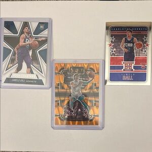 Lamelo Ball Basketball Trading Cards Set of 3